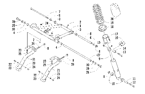 REAR SUSPENSION FRONT ARM ASSEMBLY [84973]