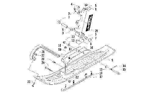 SKI AND SPINDLE ASSEMBLY [87635]
