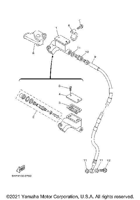 FRONT MASTER CYLINDER