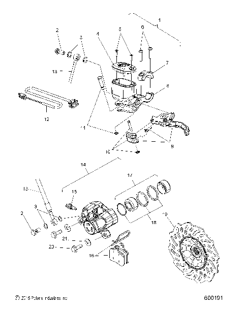 BRAKES, BRAKE SYSTEM - S16EN8/EY8 ALL OPTIONS (600191)