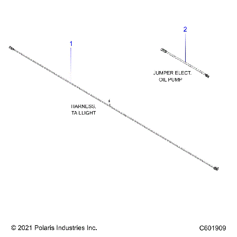 ELECTRICAL, JUMPER WIRES & TAILLIGHT HARNESS - S24TDL6KSA (C601657)