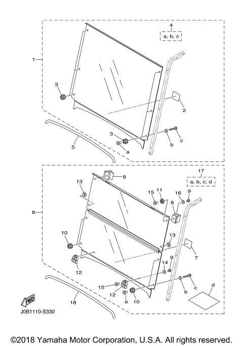 ALTERNATE FOR WINDSHIELD