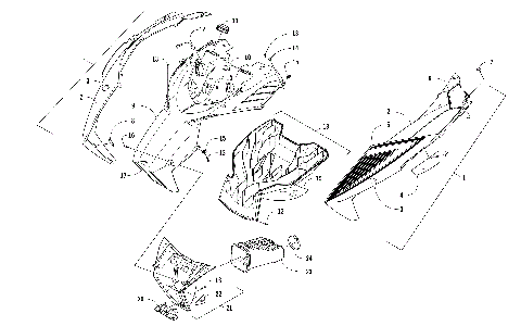 HOOD AND AIR INTAKE ASSEMBLY [104488]