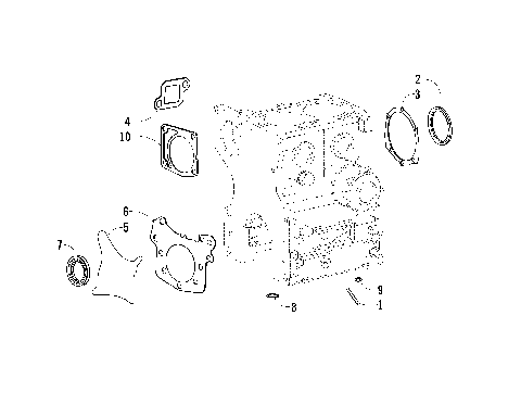 BOTTOM END GASKET SET ASSEMBLY [94184]