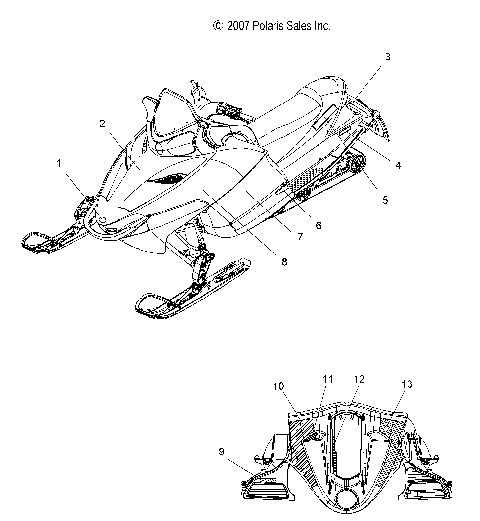 BODY, DECALS (LX) - S08PD6HS (49SNOWDECAL08IQLXCFI)