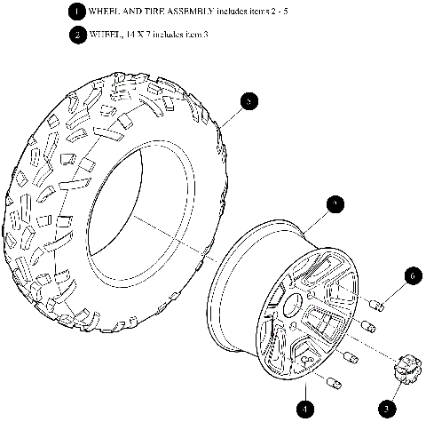 WHEELS AND TIRES [302595]