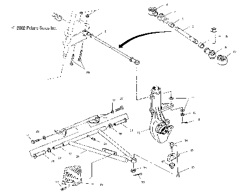 A-ARM/STRUT MOUNTING - C10CL50AA (4978707870B06)