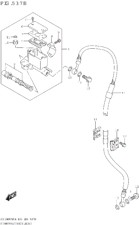 FRONT MASTER CYLINDER (DR-Z400SM)