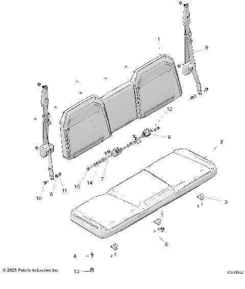 BODY, SEAT AND SEAT BELTS - D26P2A99A4/B4/G99A4/U99A4/B4/W99A4 (C0708133)