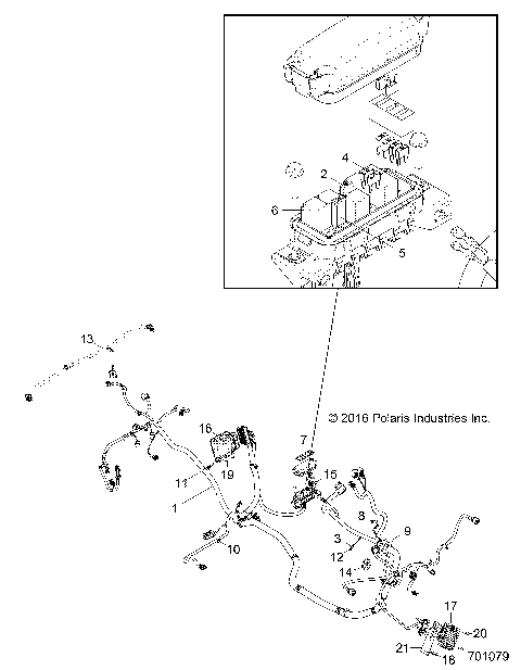 ELECTRICAL, WIRE HARNESS - Z17VAA87A2 (701079)