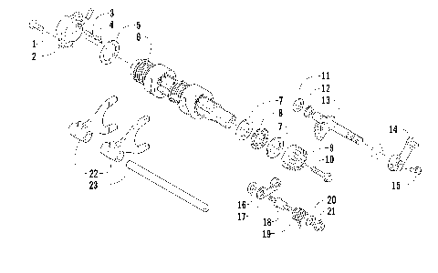 GEAR SHIFTING ASSEMBLY [92707]