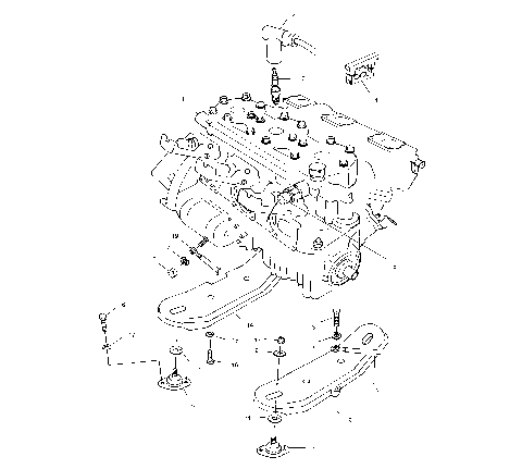ENGINE MOUNTING - W004978I (4955795579B001)