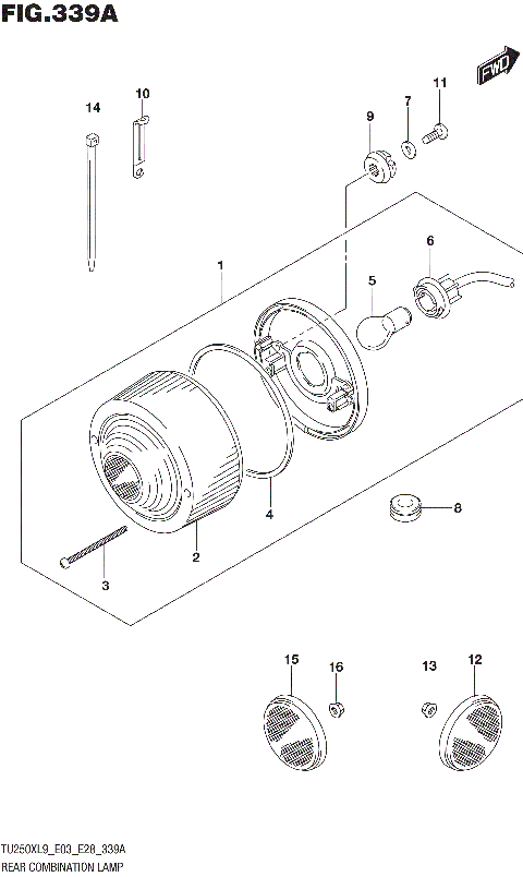 REAR COMBINATION LAMP