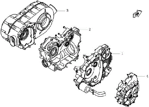 CRANKCASE ASSY