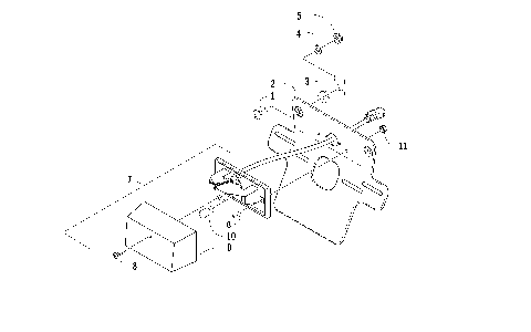 LICENSE PLATE HOLDER ASSEMBLY [97593]