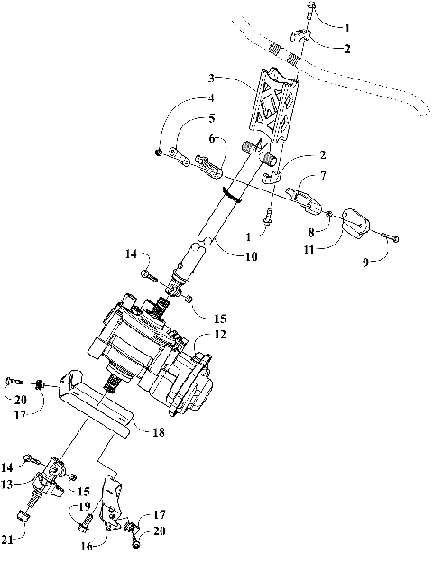 STEERING POST ASSEMBLY [109596]