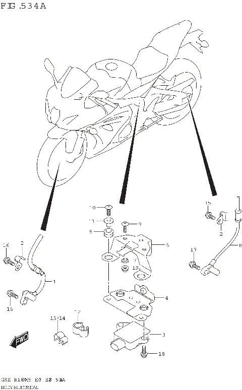 BODY ELECTRICAL (GSX-R1000A)