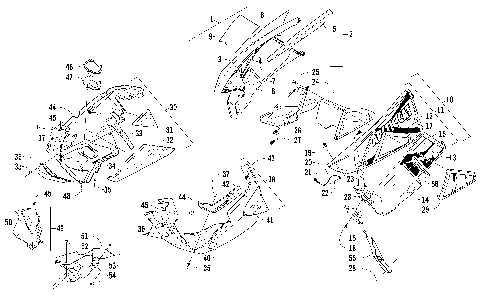 SKID PLATE AND SIDE PANEL ASSEMBLY [98700]