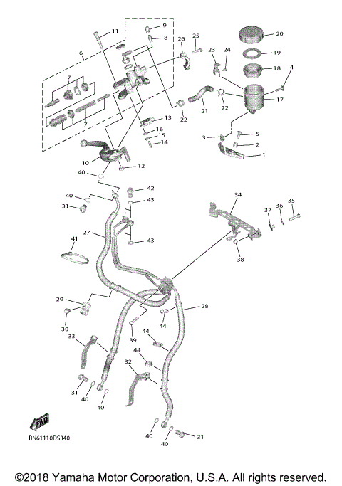 FRONT MASTER CYLINDER
