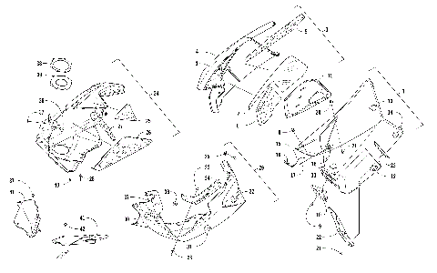 SKID PLATE AND SIDE PANEL ASSEMBLY [105642]