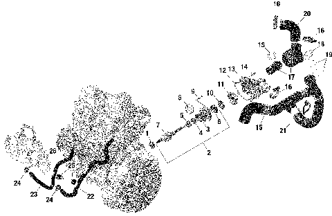 01- Rotax - Engine Cooling Except SHOT