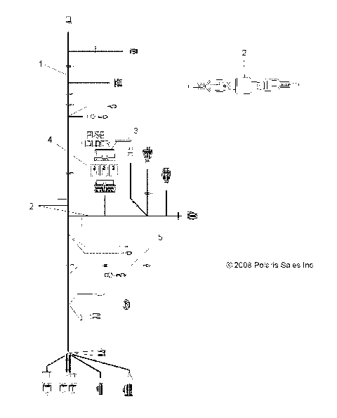 ELECTRICAL, HARNESSES - A08LH27AW/AX/AZ (49ATVHARNESS08SP300)
