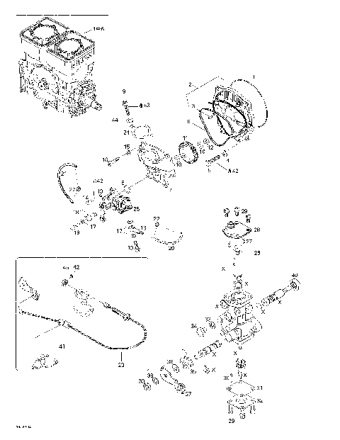 02- Oil Injection System, Oil Pump, Rotary Valve