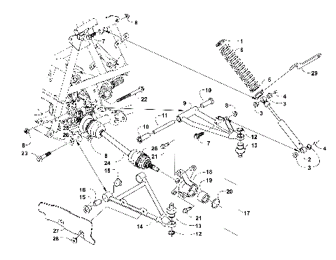 FRONT SUSPENSION ASSEMBLY [83957]
