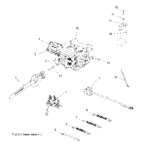OPTIONS, WINCH - A14MH57FA/FJ (49ATVWINCH14SP800F)