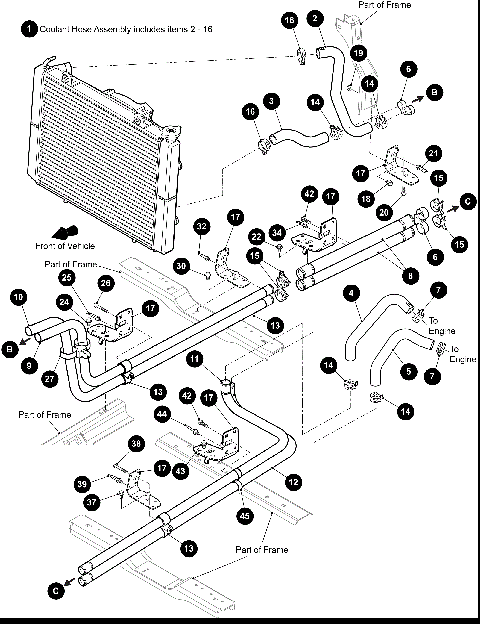 COOLANT LINE ASSEMBLY