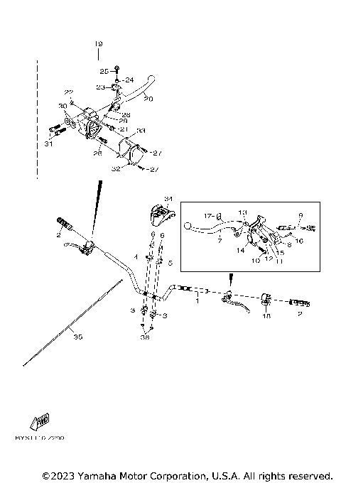 STEERING HANDLE & CABLE