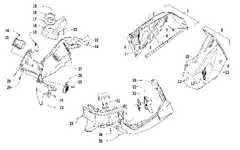 SKID PLATE AND SIDE PANEL ASSEMBLY [103856]