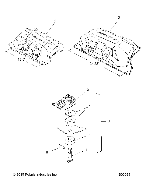 OPTIONS, STORAGE BAGS - S16EN8/EY8 FEATURES/OPTIONS (600099)