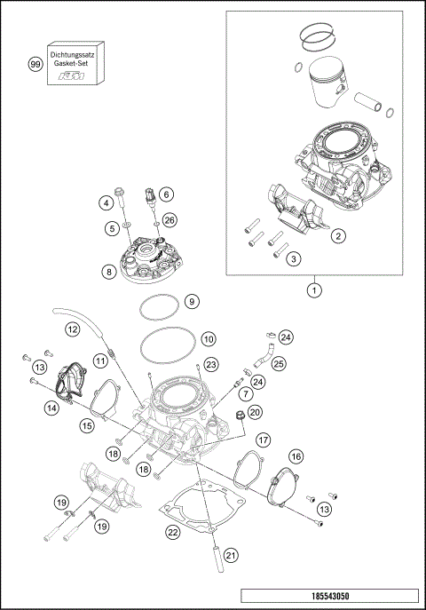 CYLINDER, CYLINDER HEAD