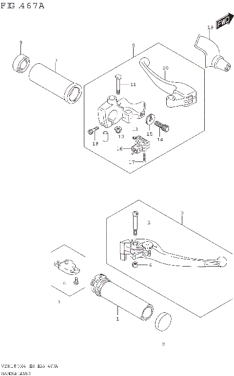 HANDLE LEVER (VZR1800)