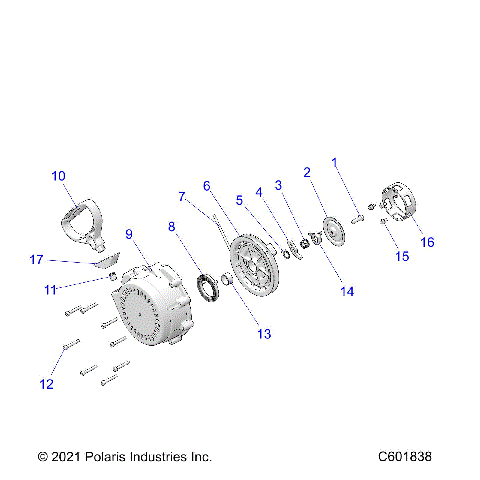 ENGINE, RECOIL STARTER - S23TDL6KSA (C601838)