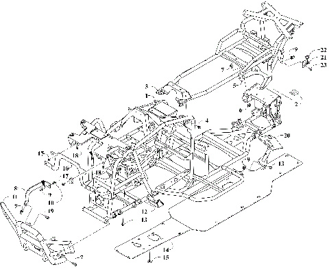 FRAME AND RELATED PARTS [305770]