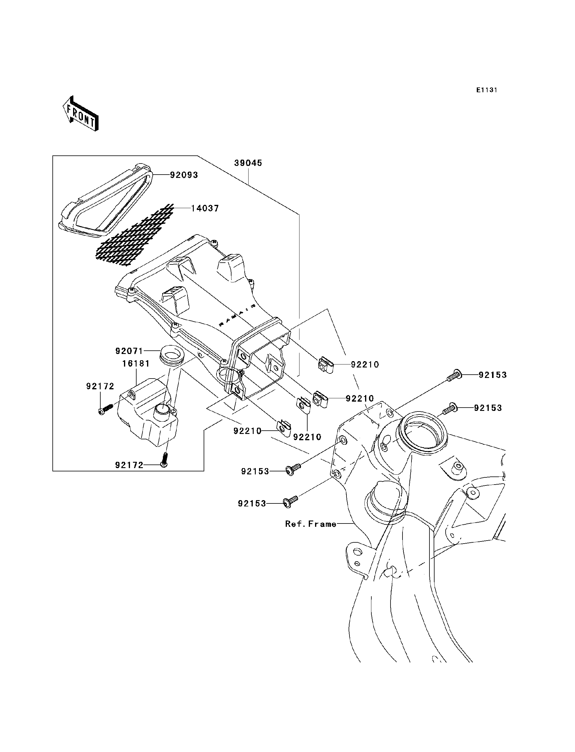 2006 Kawasaki Motorcycles Parts-Finder Diagrams | Texas