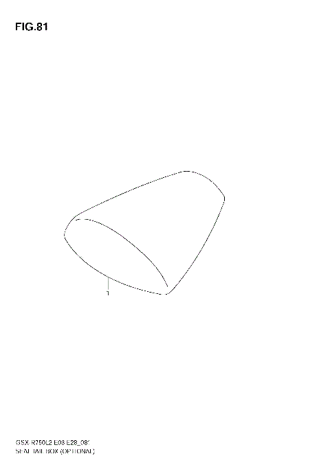 SEAT TAIL BOX (OPTIONAL)