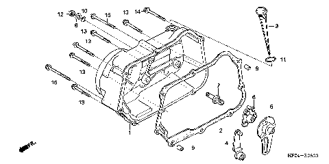 RIGHT CRANKCASE COVER