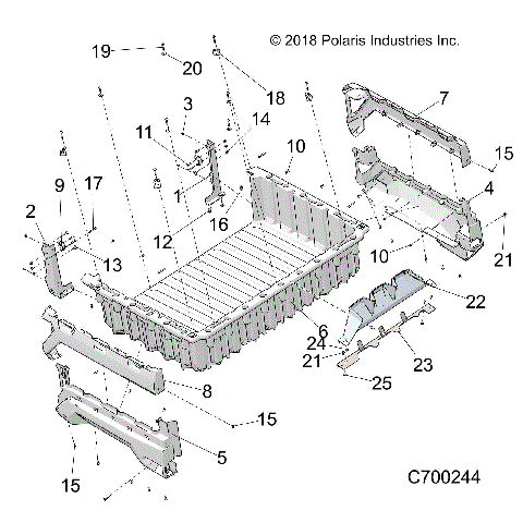 BODY, BOX - R21RRB99AZ/BZ (C700244)