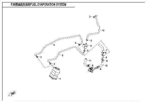 FUEL VAPORATION SYSTEM