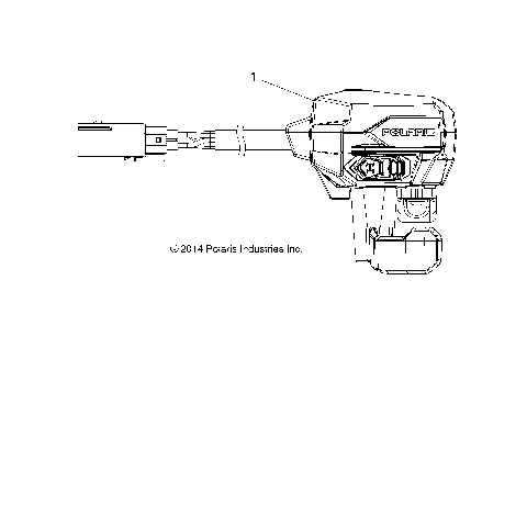 STEERING, CONTROLS, THROTTLE ASM. and CABLE - A15SWE57FA (49ATVCONTROLS15X2EU)