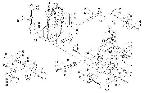 DROPCASE AND CHAIN TENSION ASSEMBLY [86088]