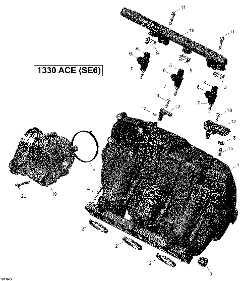 02- Air Intake Manifold And Throttle Body _18R1535