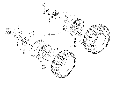 WHEEL AND TIRE ASSEMBLY [96439]