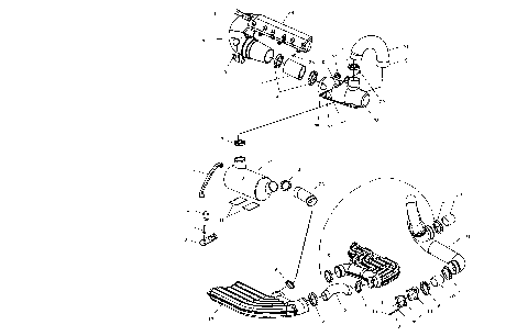 EXHAUST SYSTEM - W025099D/W025099I (4971417141B06)
