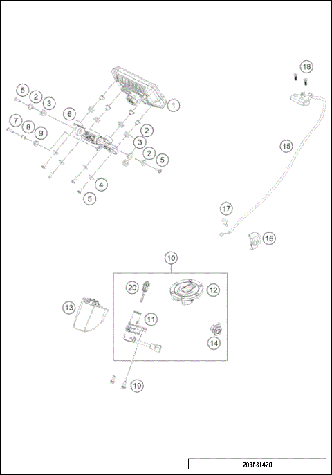 INSTRUMENTS / LOCK SYSTEM