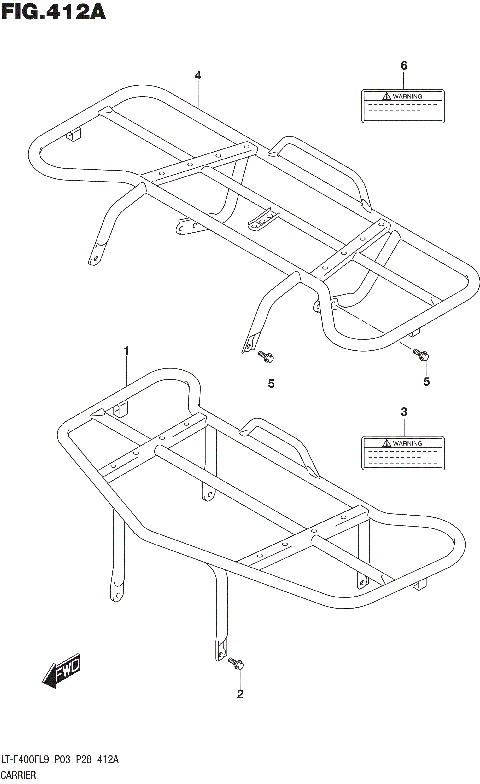 CARRIER (LT-F400FL9 P03)