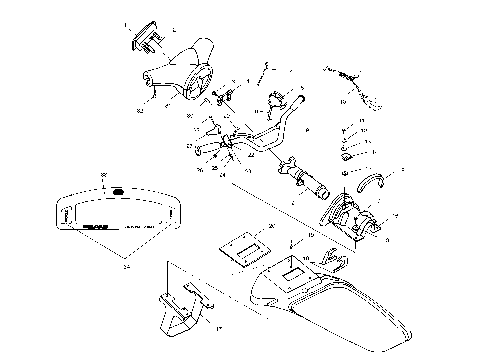 STEERING - W014999D (4964886488A012)